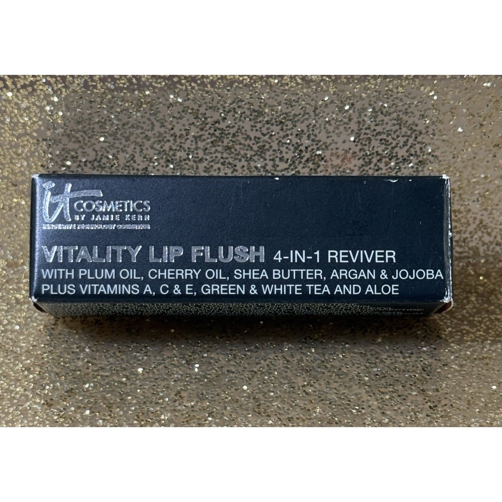 It Cosmetics Vitality Lip Flush JE NE SAIS QUOI 4-in-1 Reviver 0.11 oz New
